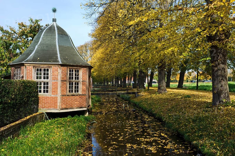 Pavilion beside the moat