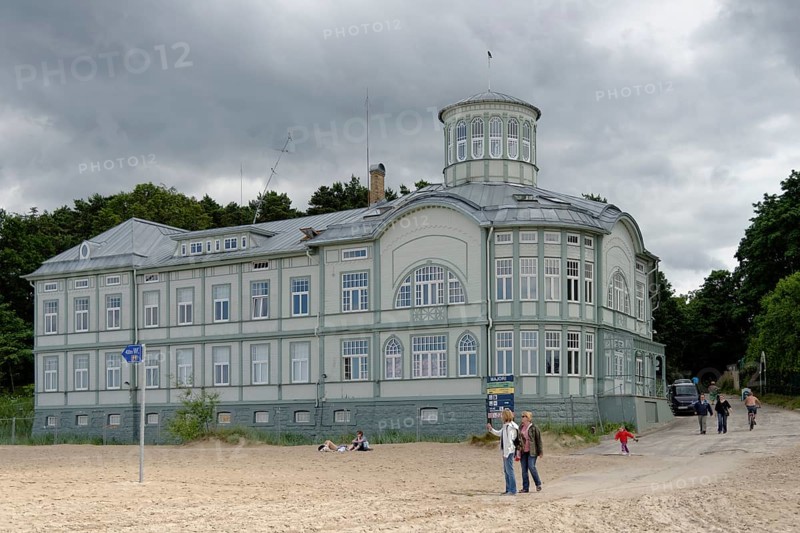 Former spa building