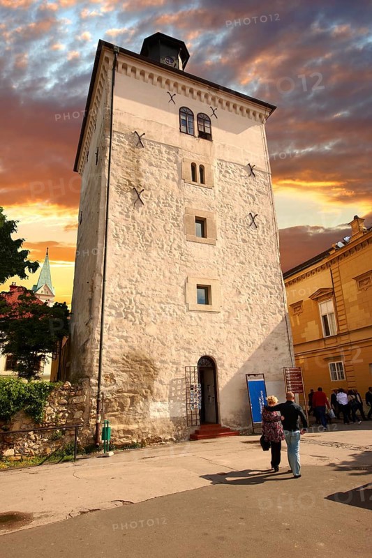 The 13th century medieval Lotrak Tower from where the Gri cannon is fired daily at 12 noon