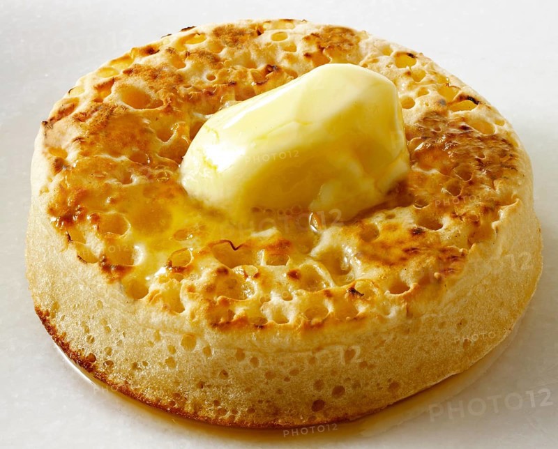 Buttered Crumpet