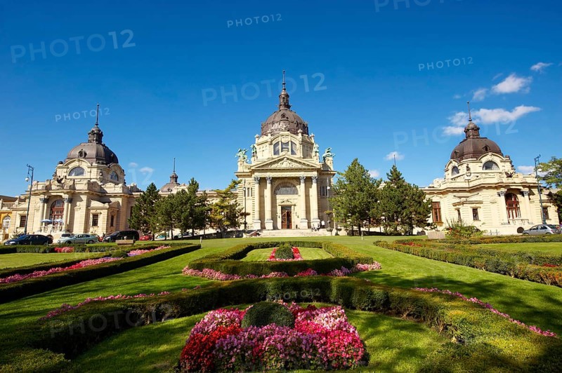Neo-baroque Szechenyi Baths