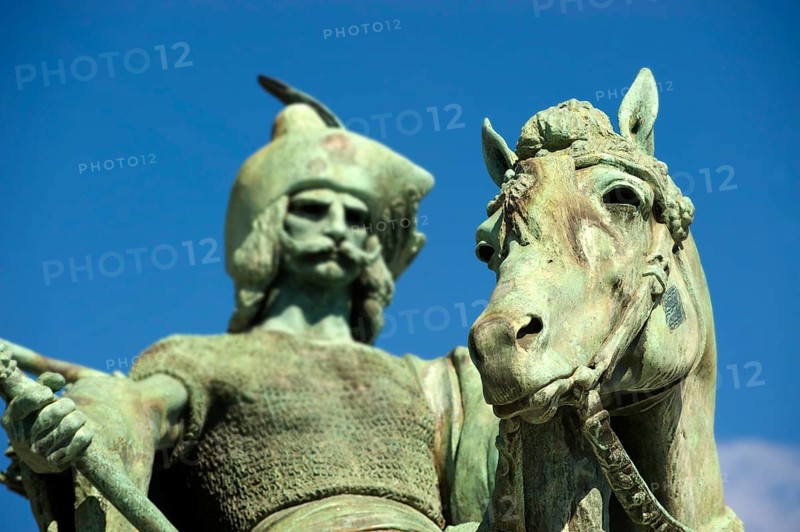Equestrian statue