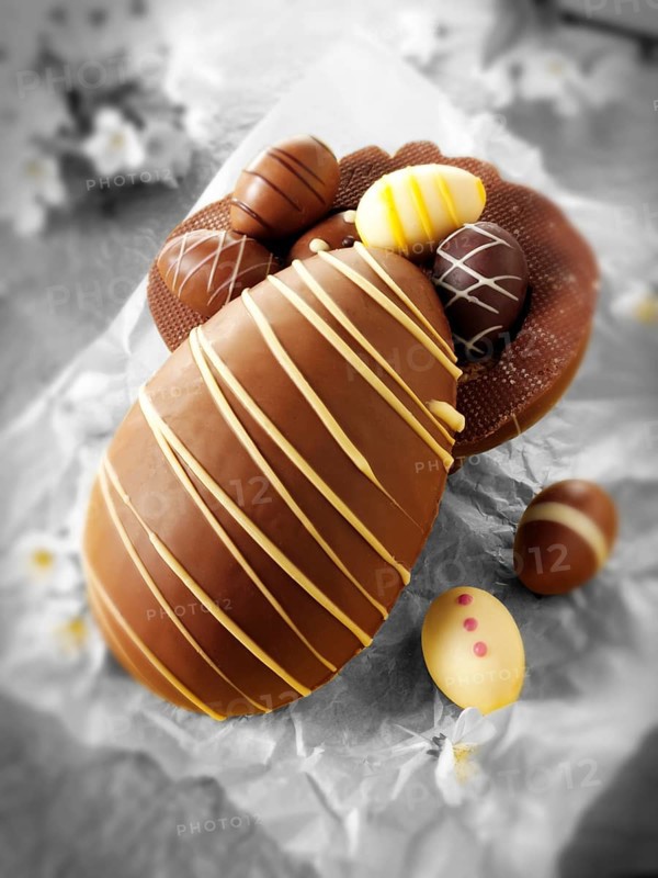 Chocolate Easter eggs