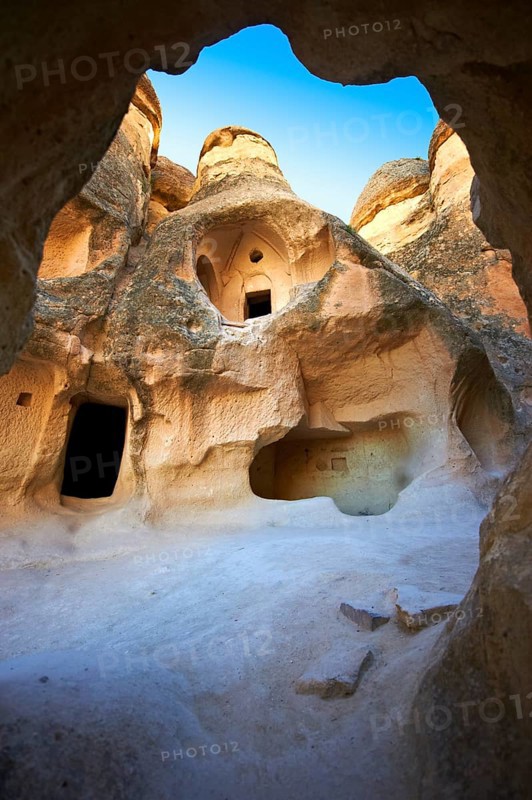 Early Christian church in the Fairy Chimneys near Zelve