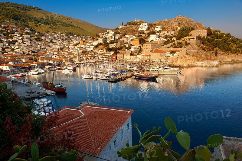 The historic port of Hydra