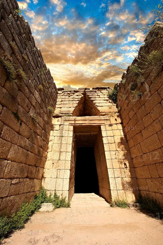 Entrance to the Treasury of Atreus