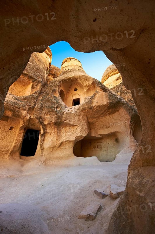 Early Christian church in the Fairy Chimneys near Zelve
