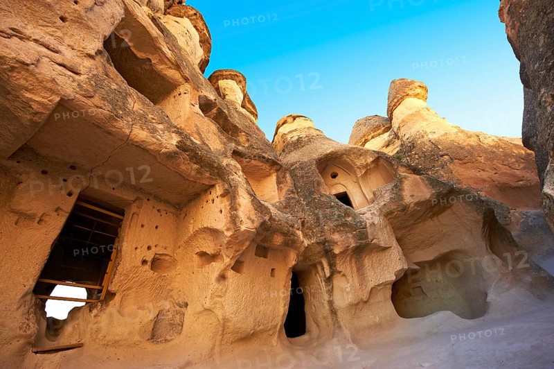 Early Christian church in the Fairy Chimneys near Zelve