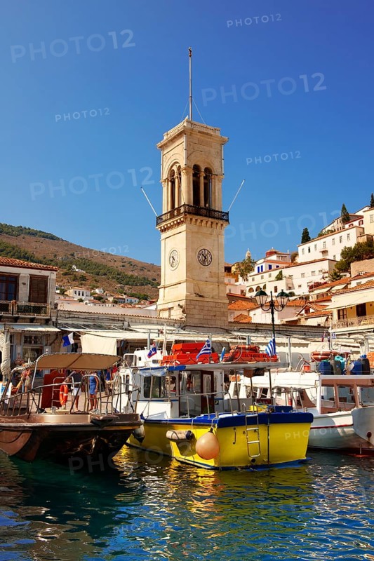 The historic port of Hydra
