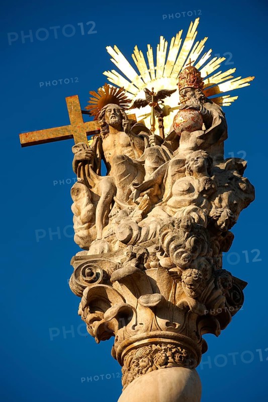 Baroque Holy Trinity coloumn