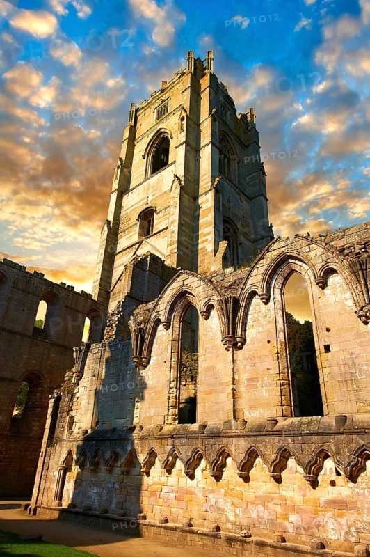 Bell tower of Fountains Abbey