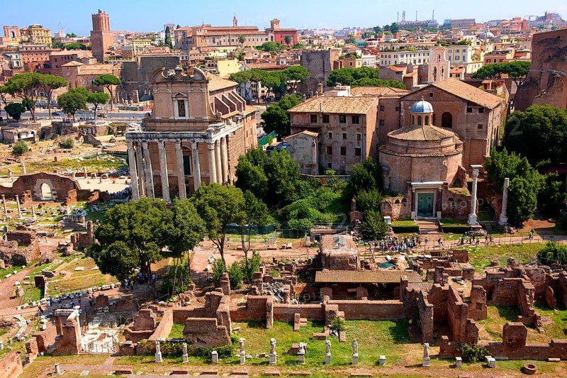 View of the Forum