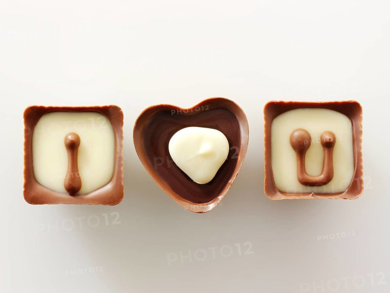 I love you' chocolates
