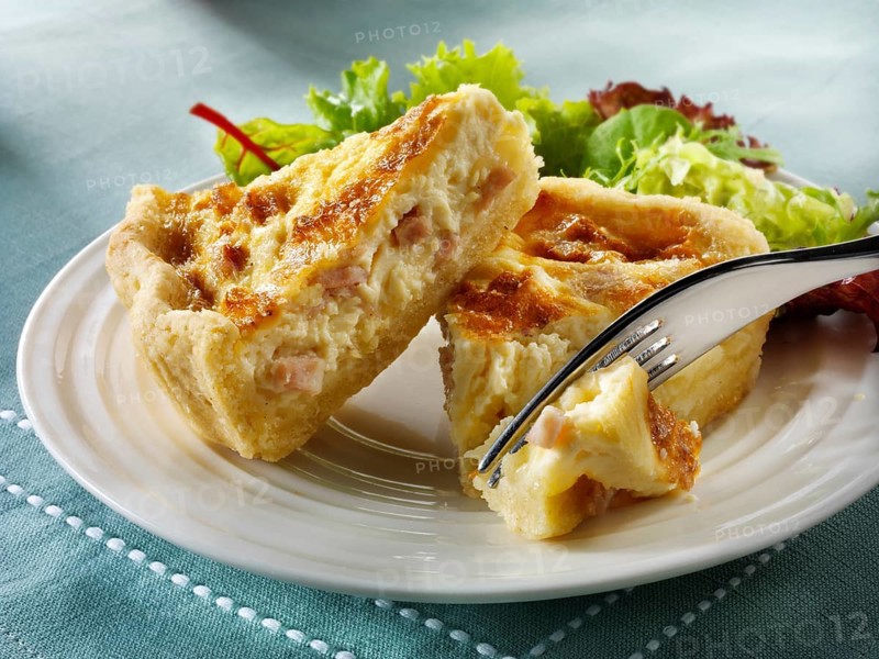 Quiche Lorraine slices