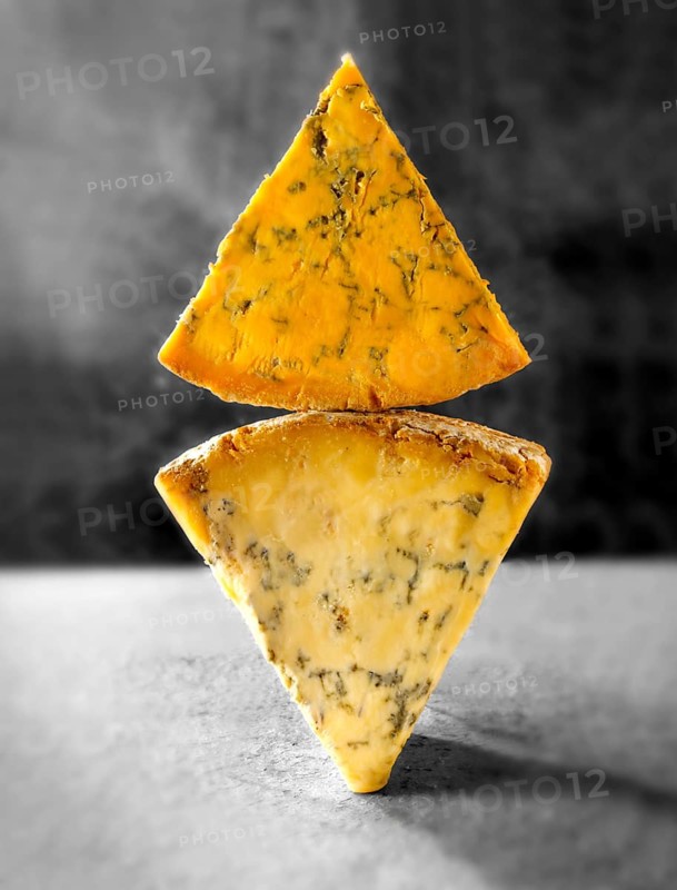 English blue cheese wedges