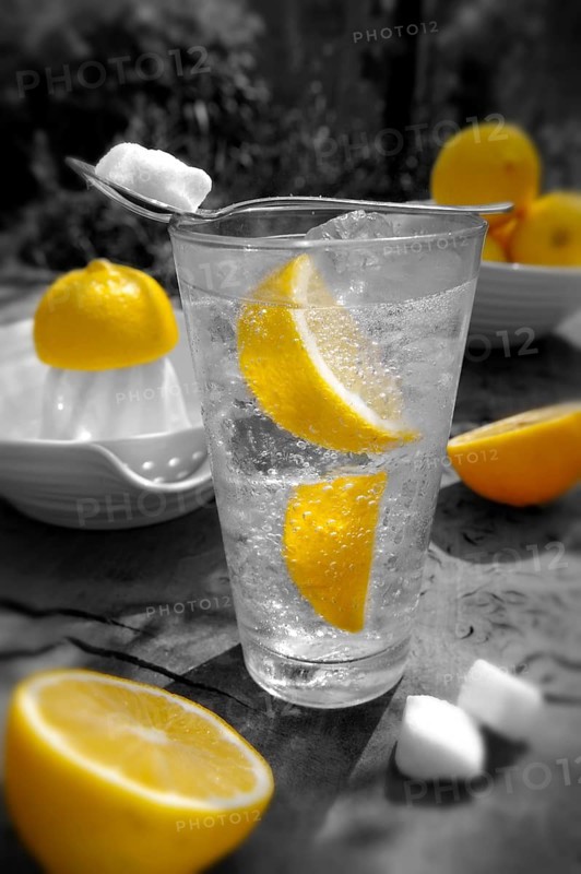 Home-made lemonade