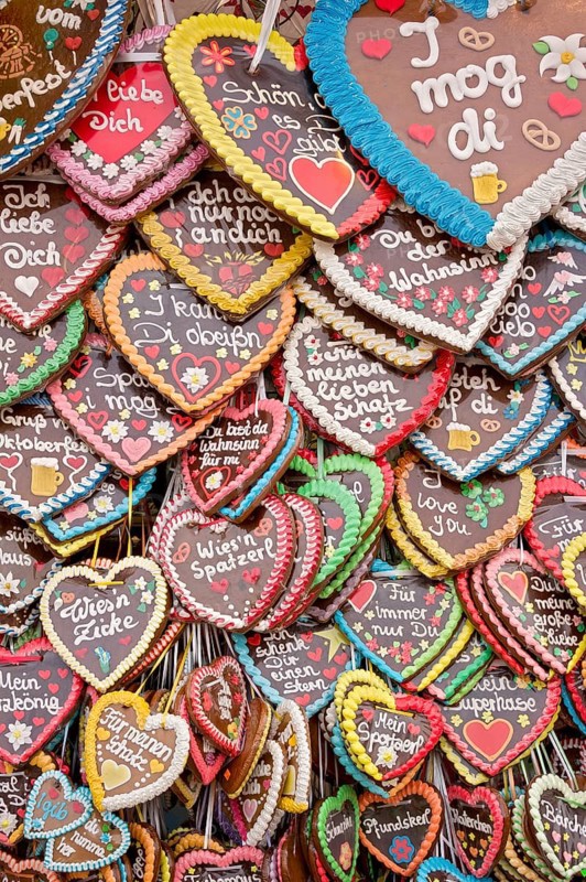 Gingerbread hearts