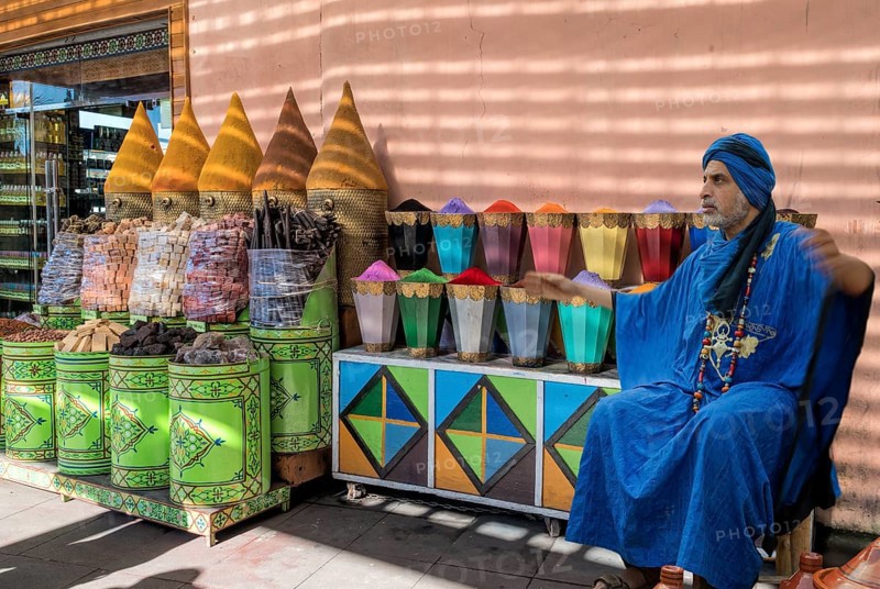 Seller of spices and Spice