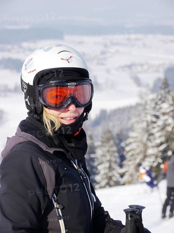 Skier on Iberg Maierhoefen