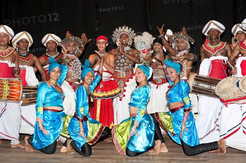 Dancers in traditional costume