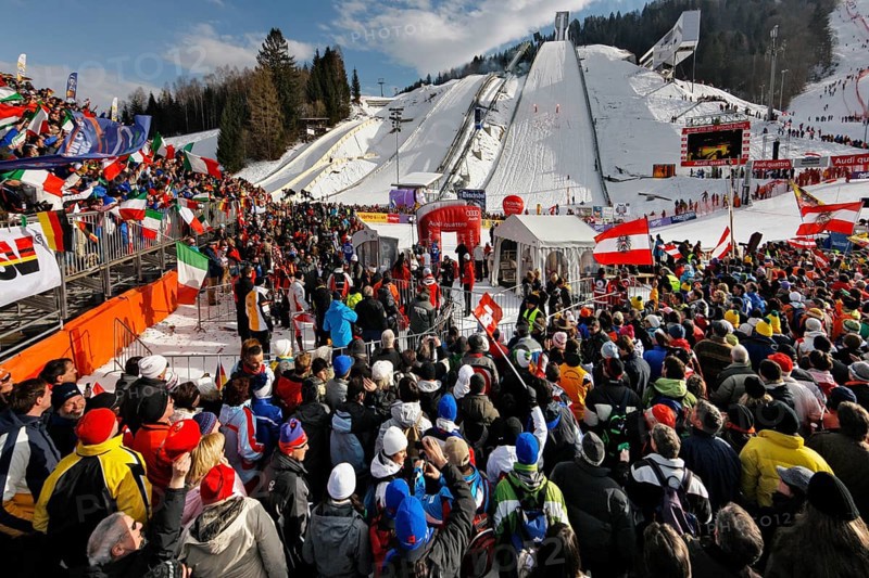 Slalom on Gudiberg Mountain