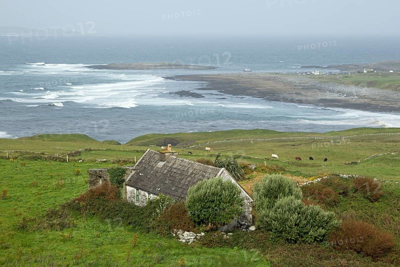 Coast and house near Doolin