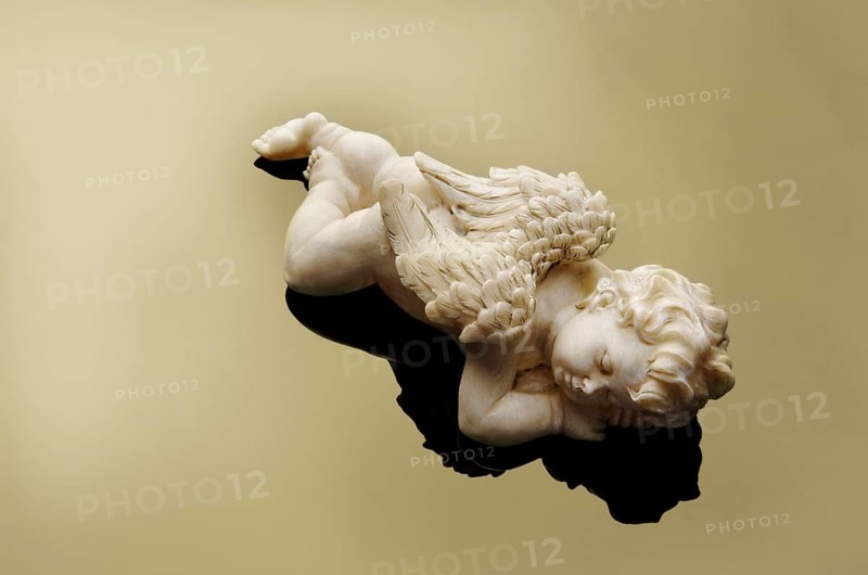 Porcelain angel sleeping