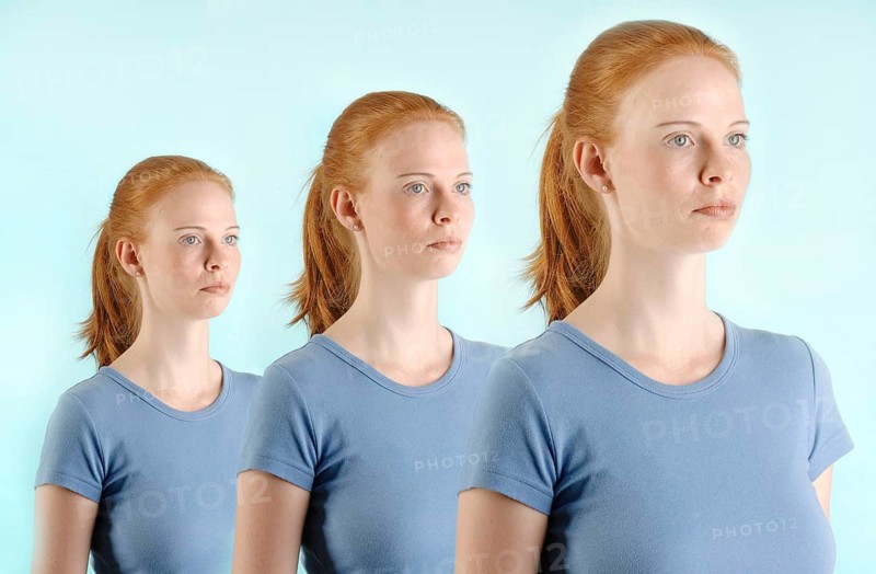 Red-haired young woman