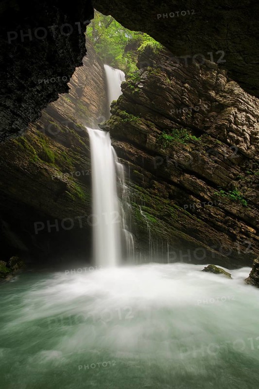 Thur waterfalls near Wildhaus