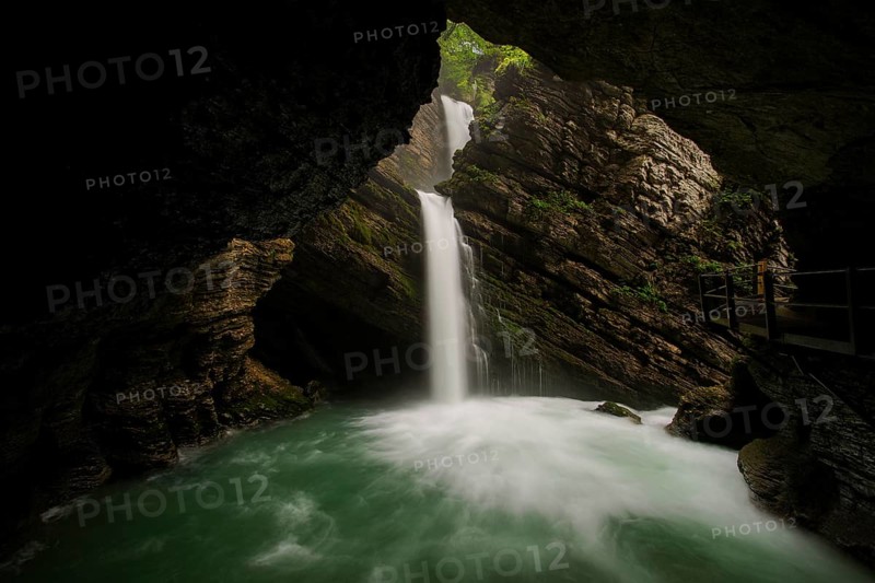Thur waterfalls near Wildhaus