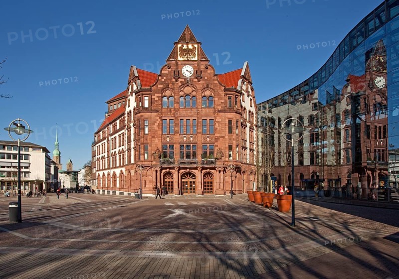 Old town house with the Berswordt-Halle