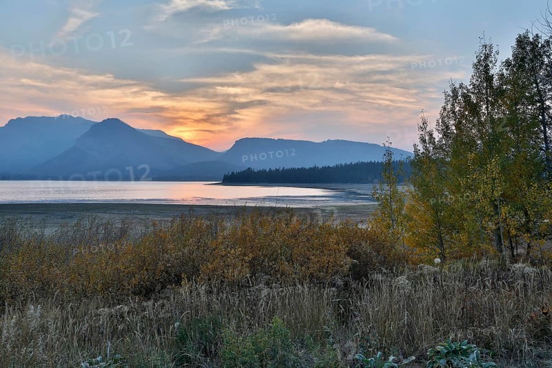 Evening at Lewis Lake