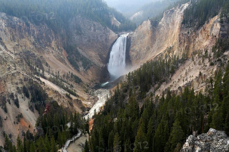 Lower Falls at the Grand Canyon of the Yellowstone