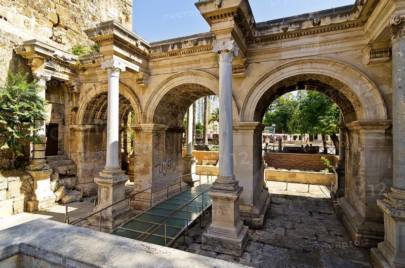 Hadrian's Gate or Gate of Hadrian