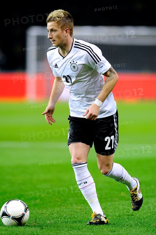 Marco Reus during the qualifying match for the FIFA World Cup 2014