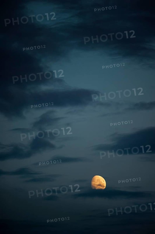 Moon and night sky
