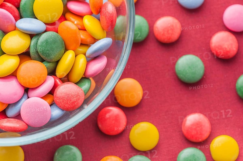 Multicolored candy
