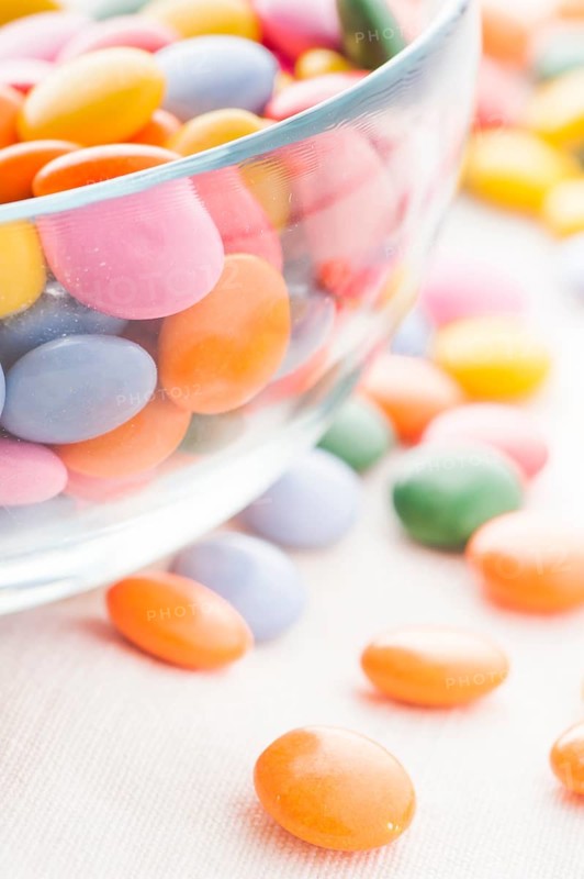 Multicolored candy