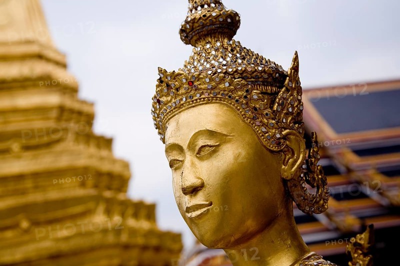 Golden statue