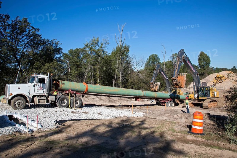 Construction of the southern portion of the Keystone XL pipeline