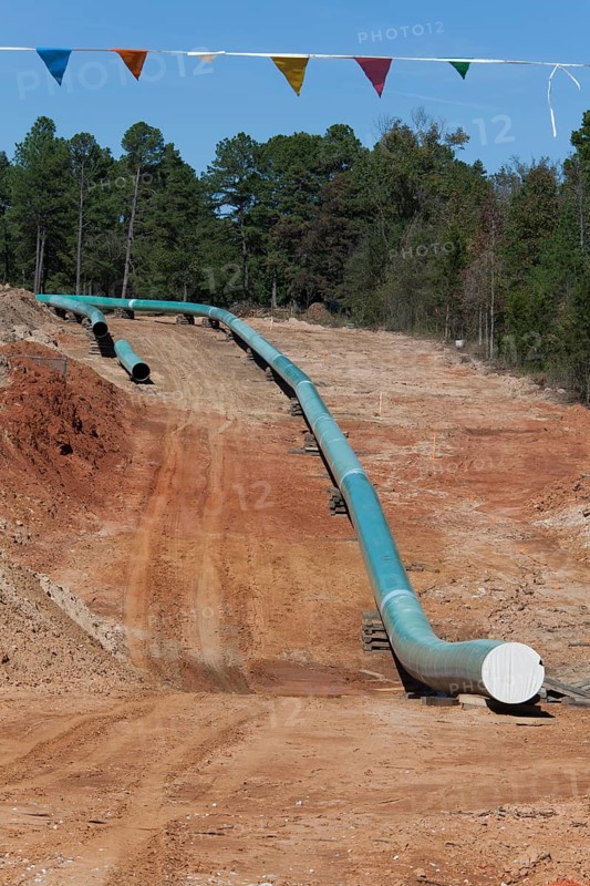 Construction of the southern portion of the Keystone XL pipeline