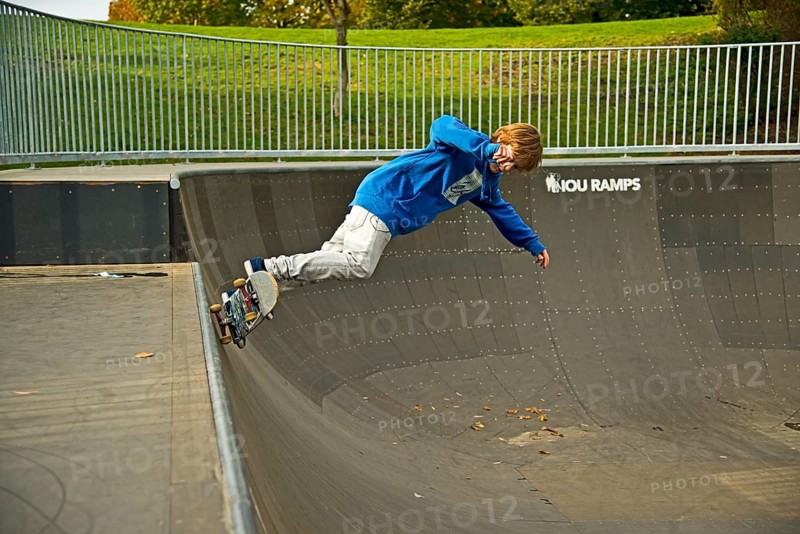 Twelve-year-old skater