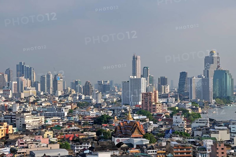 Panoramic view of Chinatown