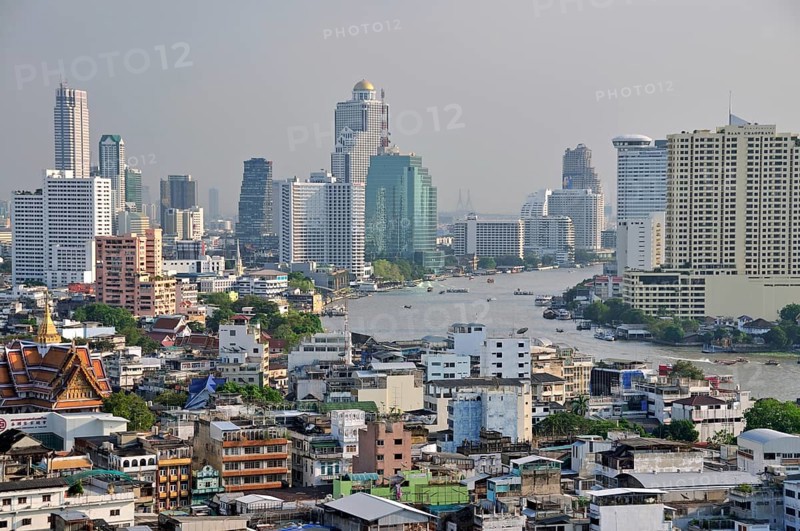 Panoramic view of Chinatown