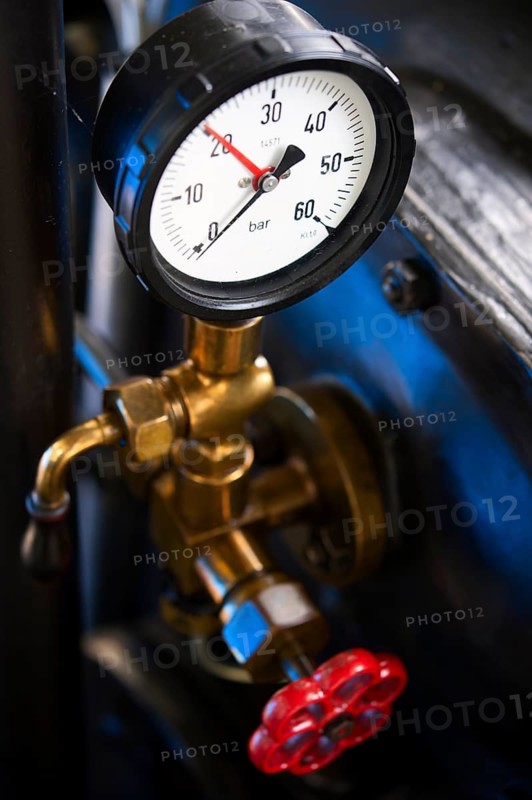 Mechanical pressure gauge