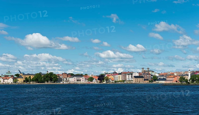 The port city of Karlskrona