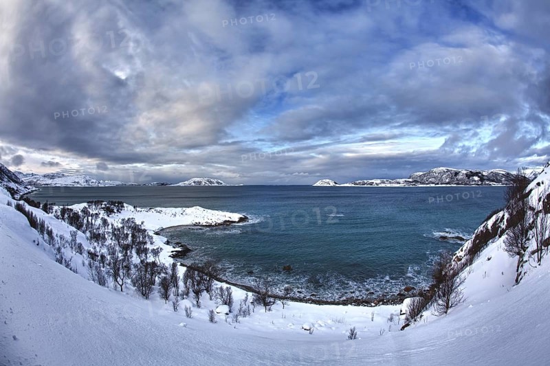 Bay near Somaroy in winter