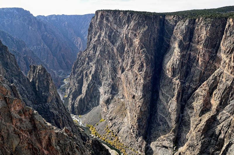 Gunnison River with Painted Wall