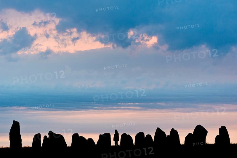 Visitors at the Ale's Stones