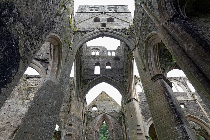 Ruins of the abbey church